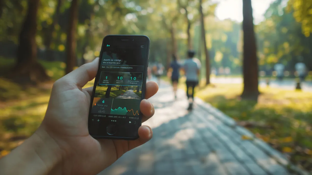 Laufen mit Social Media